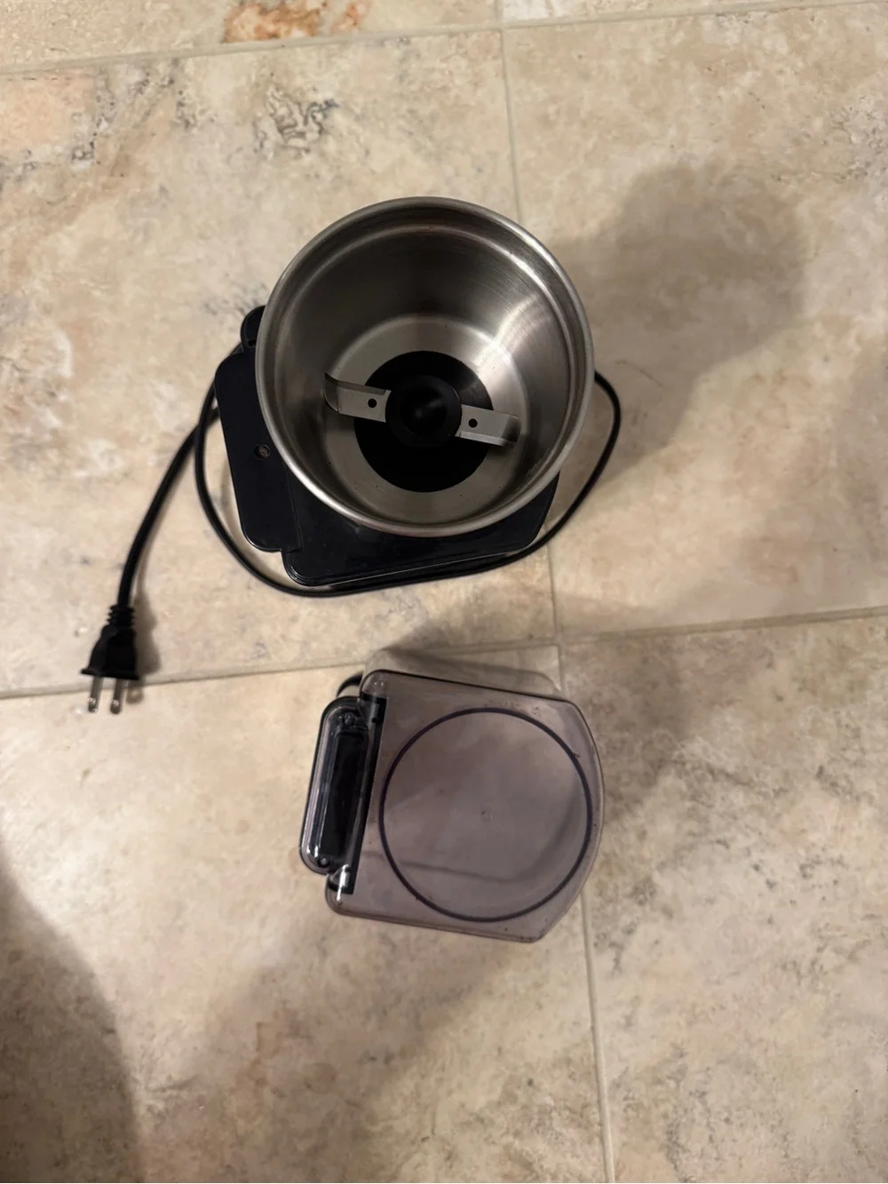 Cuisinart Stainless Steel Electric Coffee Grinder - Silver & Black